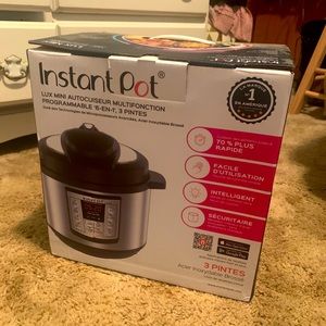 3 quart Instant Pot